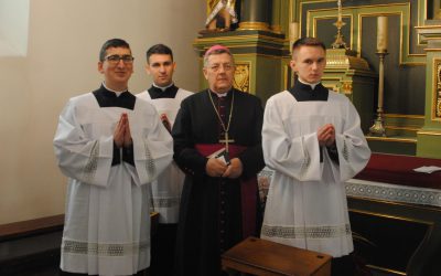 Obłóczyny alumnów III roku